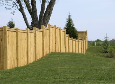 Garden Fence Installation