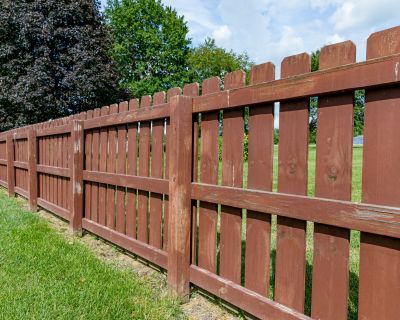 Garden Fence Installation