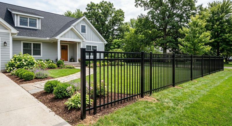 Metal Fence Construction in Alpharetta, GA