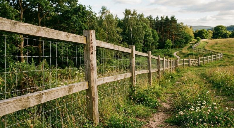 Rail Fence Construction in Pearland, TX